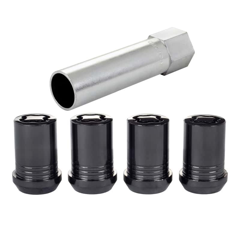 McGard — McGard Wheel Lock Nut Set - 4pk. (Tuner / Cone Seat) M12X1.5 / 13/16 Hex / 1.24in. Length - Black
WHEEL LOCK SET - view 5
