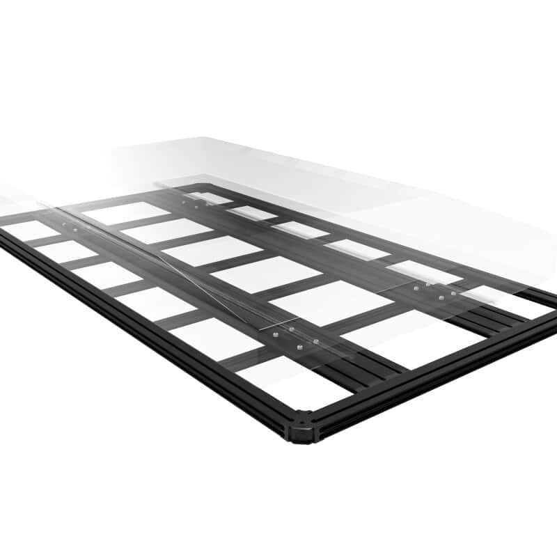 KC HiLiTES — KC HiLiTES Platform One Rooftop Tent Mounts (Does Not Include Rack) - view 3