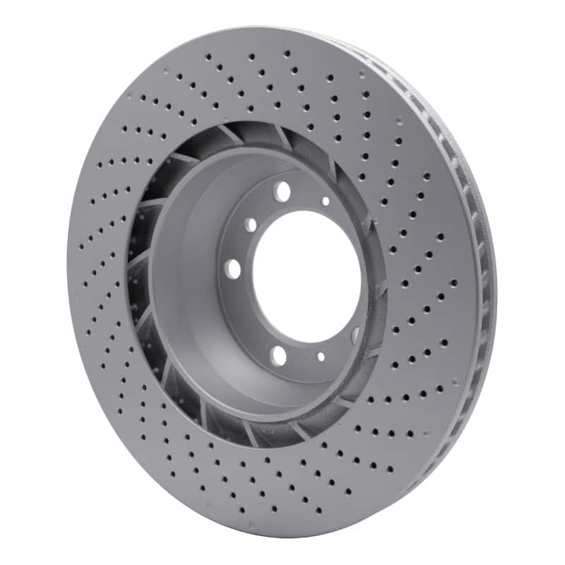 DFC — DFC 07-13 Porsche 911 Left Rear Drilled GeoSPEC Coated Rotor
DFC Brake Rotor - view 4