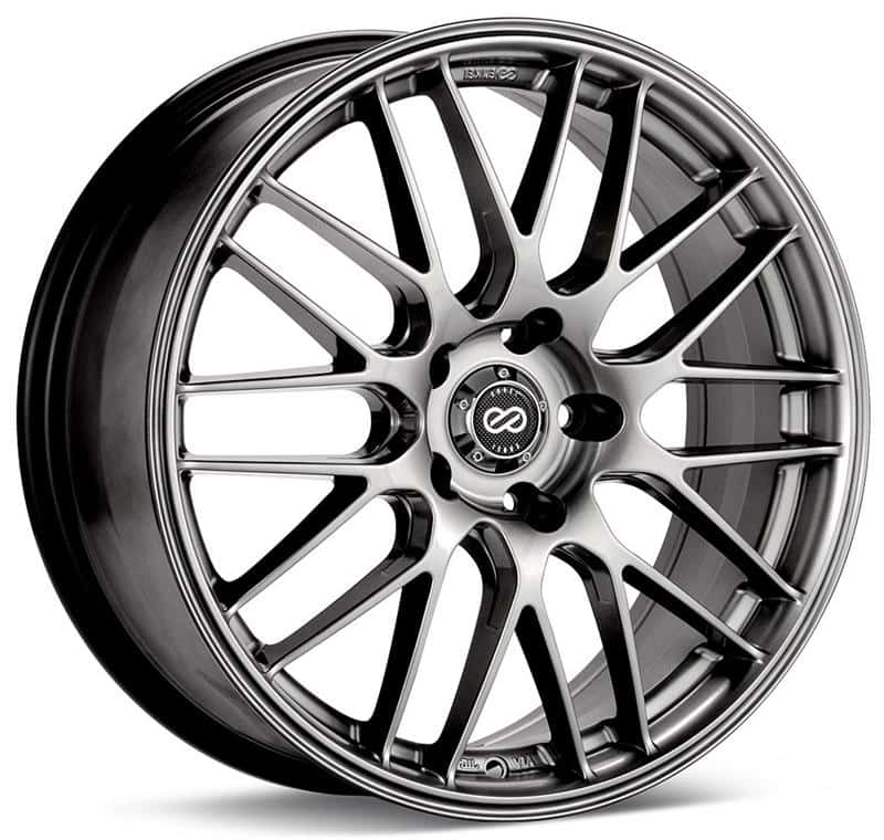 Enkei — Enkei EKM3 18x8 5x112 Bolt Pattern 45mm Offset 72.6 Bore Dia Performance Hyper Silver Wheel - view 2
