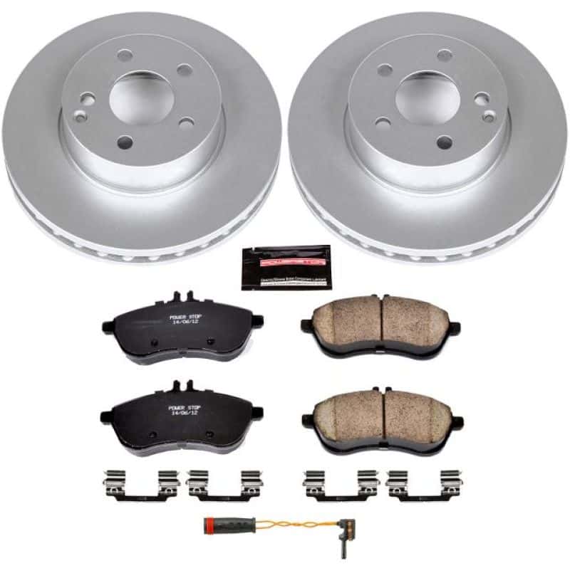 PowerStop — Power Stop 12-15 Mercedes-Benz C250 Front Z23 Evolution Sport Coated Brake Kit - view 1