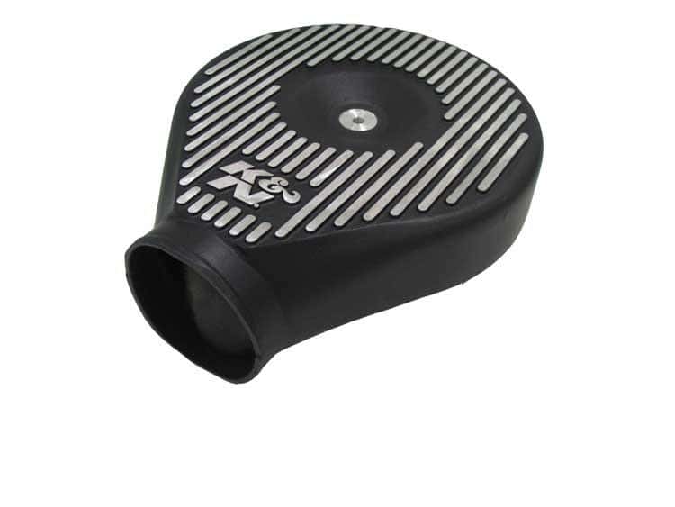 K&N Engineering — K&N Universal Plenum 11.89in L x 9in Dia x 4.75in H - Black - view 2