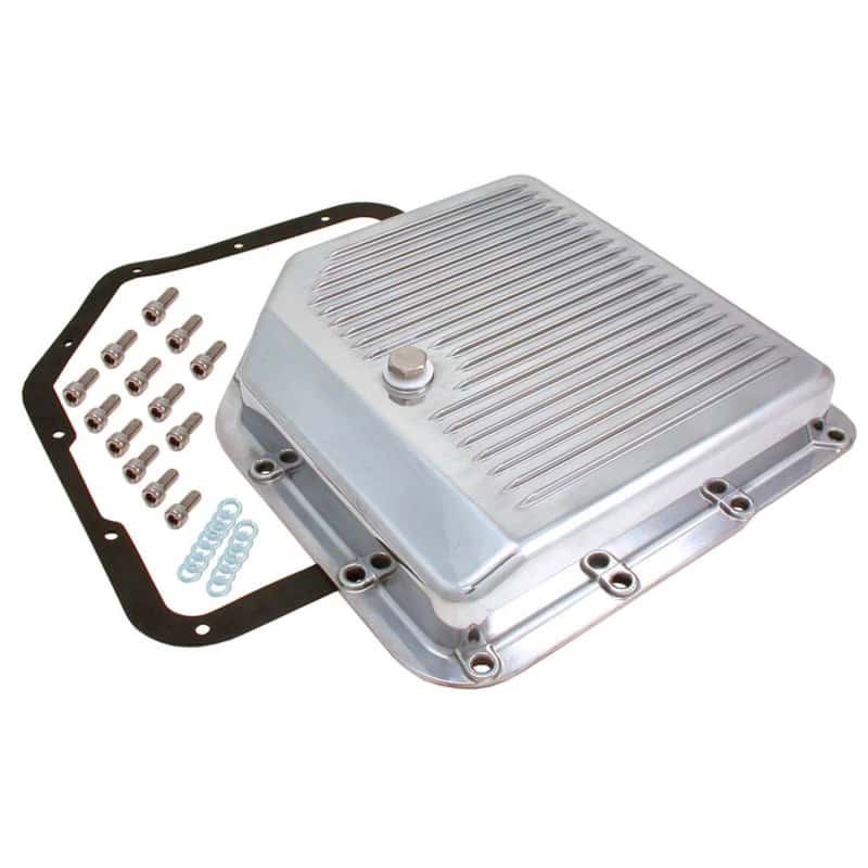 Spectre — Spectre GM TH350 Transmission Pan - Polished Aluminum - view 1