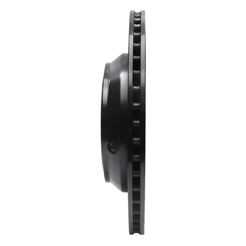 R1 Concepts — R1 17-19 Genesis G90 Rear Left Drilled & Slotted Black Brake Rotor
R1 Brake Rotor Drill - view 3
