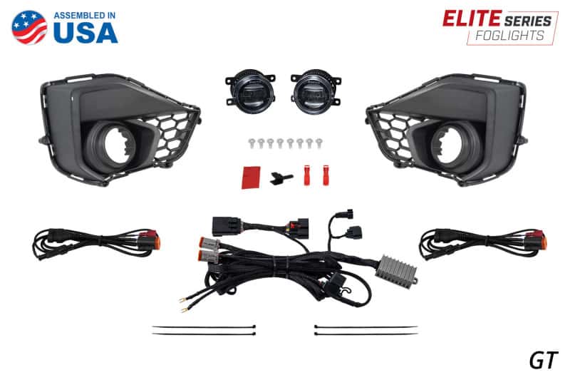 Diode Dynamics — Diode Dynamics 2024 Ford Mustang GT Elite Series Add-On Fog Lamp Kit White - view 9