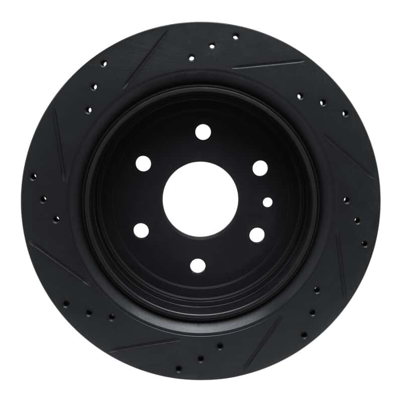 R1 Concepts — R1 13-19 Cadillac XTS Rear Right Drilled & Slotted Black Brake Rotor
R1 Brake Rotor Drill - view 5