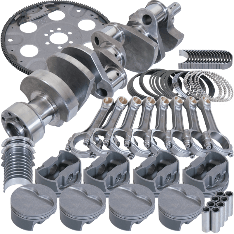 Eagle — Eagle Chevy LT1350 1Pc 3.750in Crank 5.700in I-Beam Rod 4.060in Pistons 168 Tth FP Balanced Assembly
Bal Str & Strip Assy - view 1