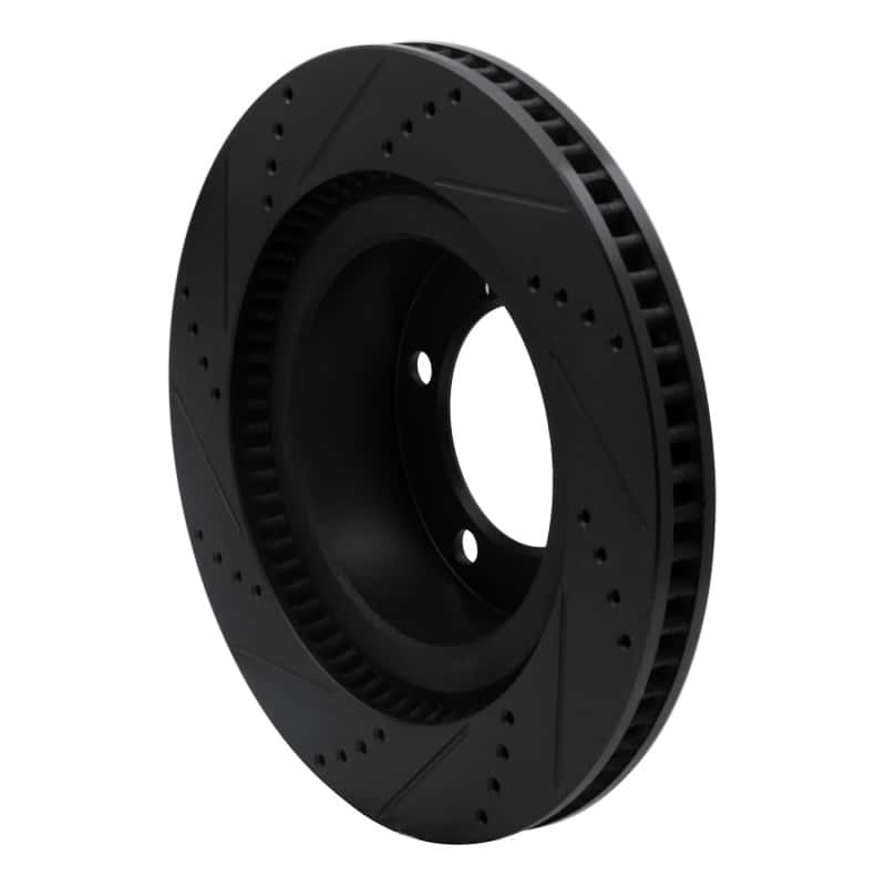 R1 Concepts — R1 07-22 Lexus LX570 Front Right Drilled & Slotted Black Brake Rotor
R1 Brake Rotor Drill - view 4