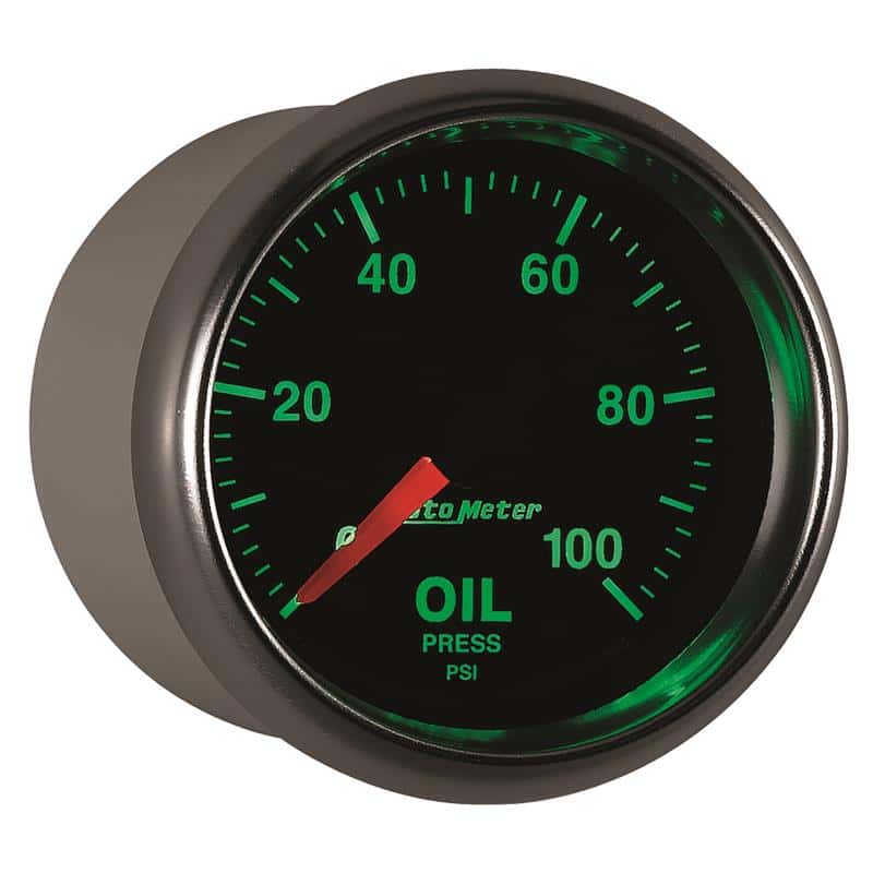 AutoMeter — Autometer GS Series 2-1/16in Oil Pressure Gauge 100PSI Electric Full Sweep
2-1/16" OIL PRESS, 0 - view 6