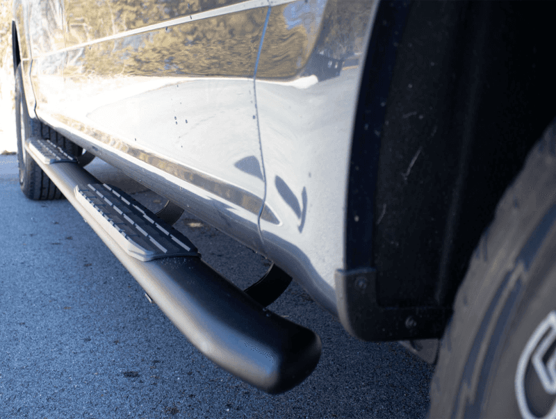 Fishbone Offroad — Fishbone Offroad 2015+ Ford F150 Super Crew Cab Oval Side Steps - Black Textured - view 4