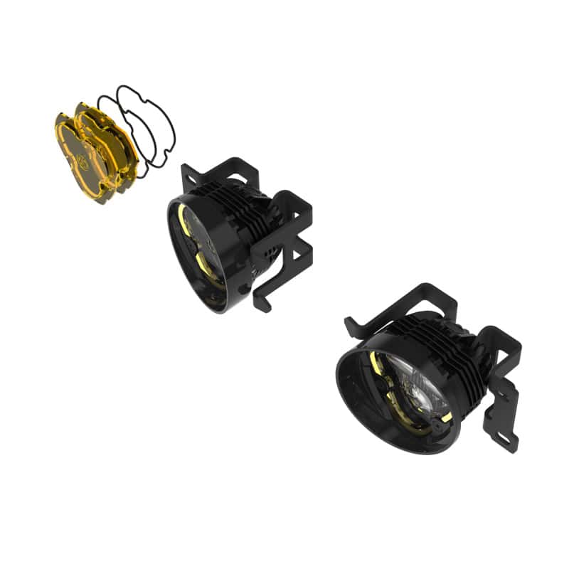KC HiLiTES — KC HiLiTES FLEX ERA 3 Dual Mode SAE Fog Lights - 2-Light Master Kit for Toyota Tacoma/4Runner/Tundra - view 22