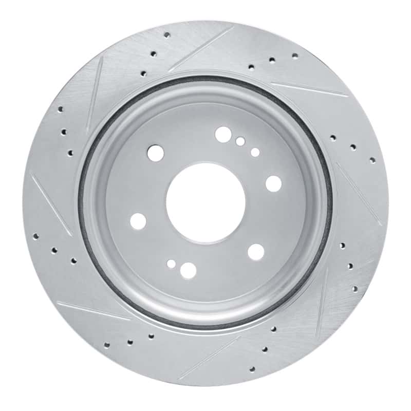 R1 Concepts — R1 2019-2025 Cadillac Escalade ESV Rear Right Drilled & Slotted Silver Brake Rotor
R1 Brake Rotor Drill - view 5