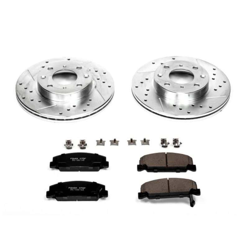 PowerStop — Power Stop 88-89 Honda CRX Front Z23 Evolution Sport Brake Kit - view 1