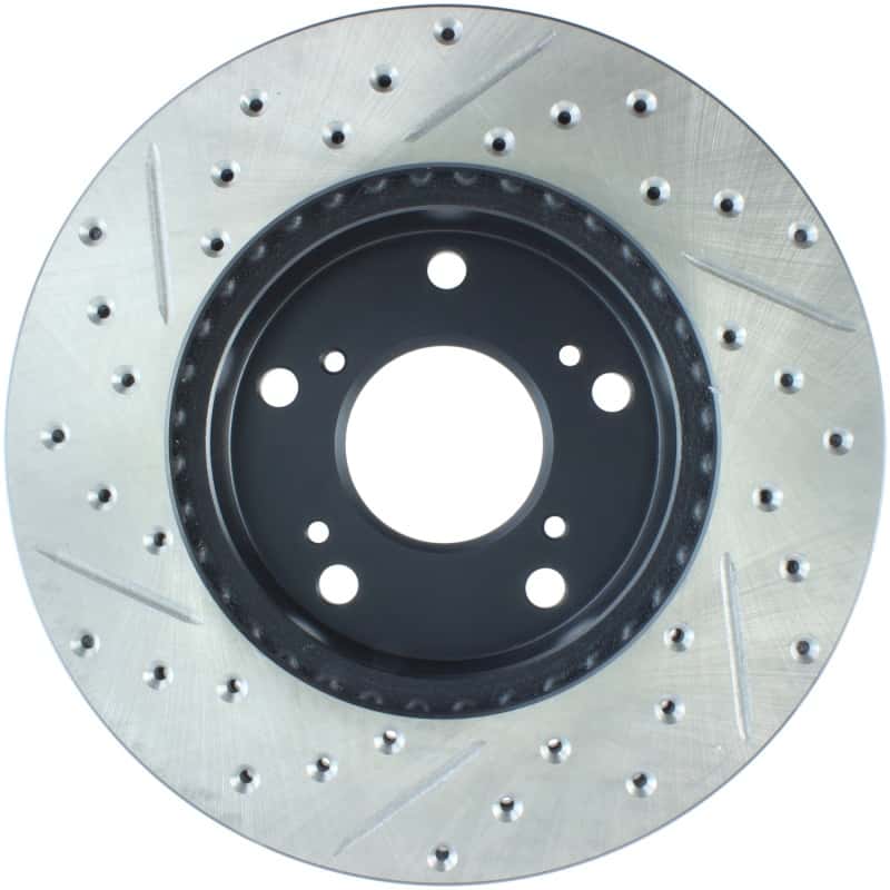 Stoptech — StopTech 02-06 Acura RSX Slotted & Drilled Left Front Rotor
Slot/Drill Rotor - view 2