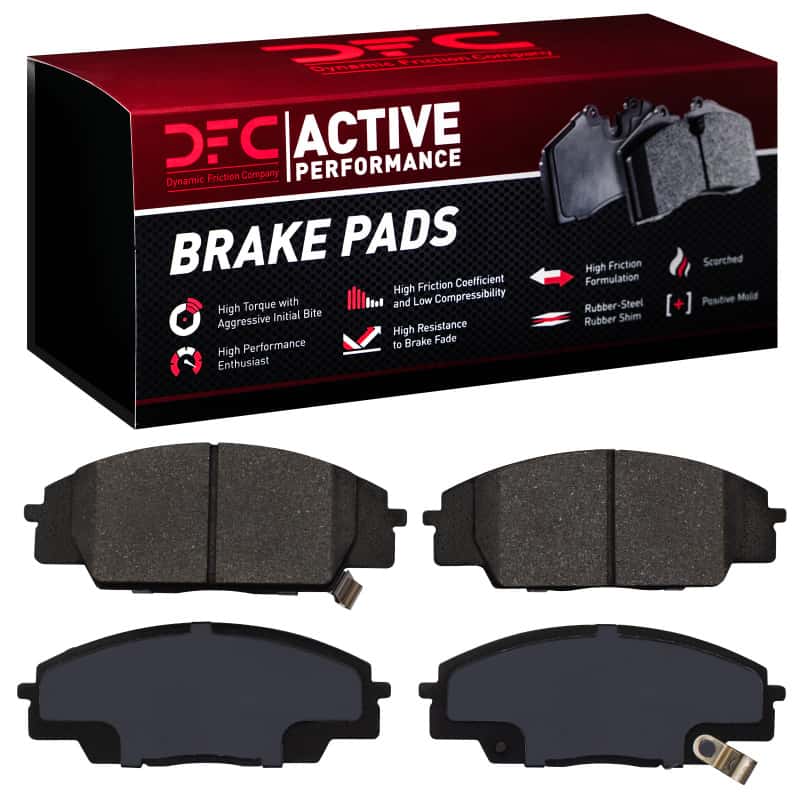 DFC — DFC 00-11 Acura CSX Front Active Performance Pads - Low Metallic
DFC Brake Pad Set - view 1