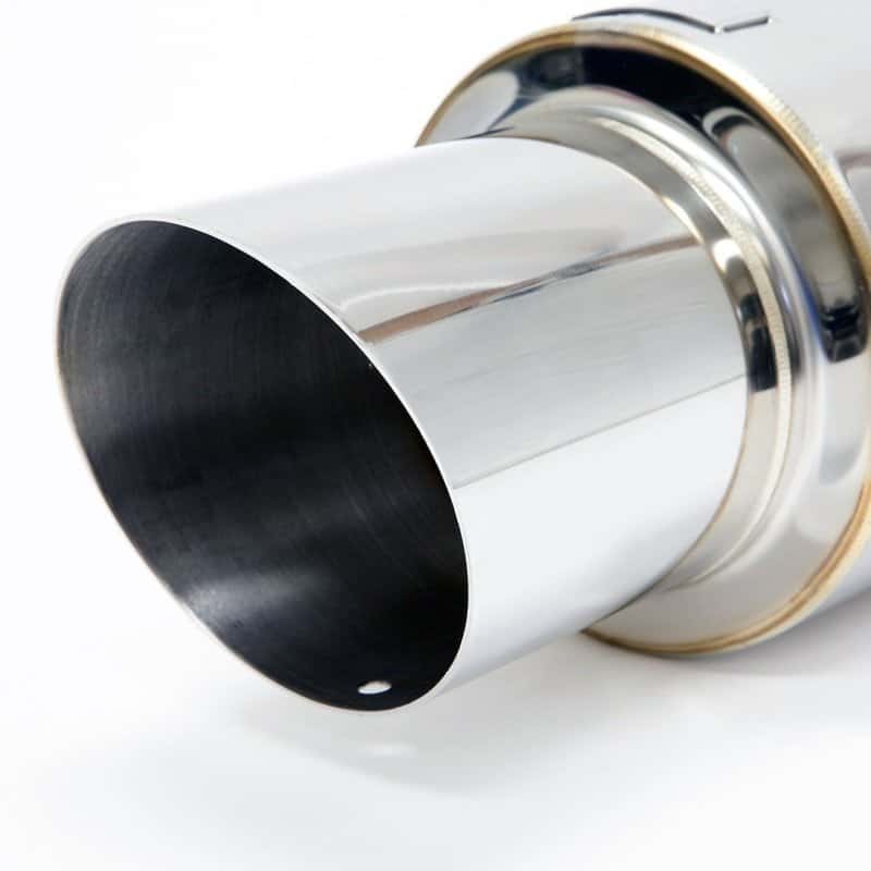 BLOX Racing — BLOX Racing 60.5mm Street Muffler - Angled Tip - view 4