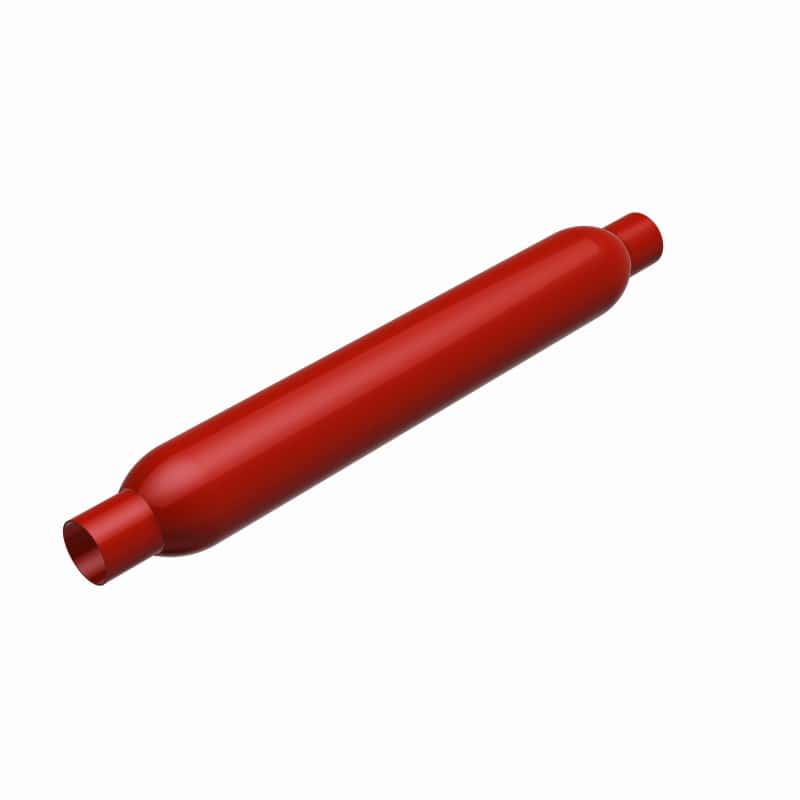 Magnaflow — MagnaFlow Muffler Red Pack Series Glasspack 3.5in Rd 22in Body Length 2in/2in Inlet/Outlet
Glasspack - view 20
