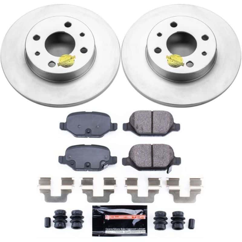 PowerStop — Power Stop 12-18 Fiat 500 Rear Z23 Evolution Sport Coated Brake Kit - view 1