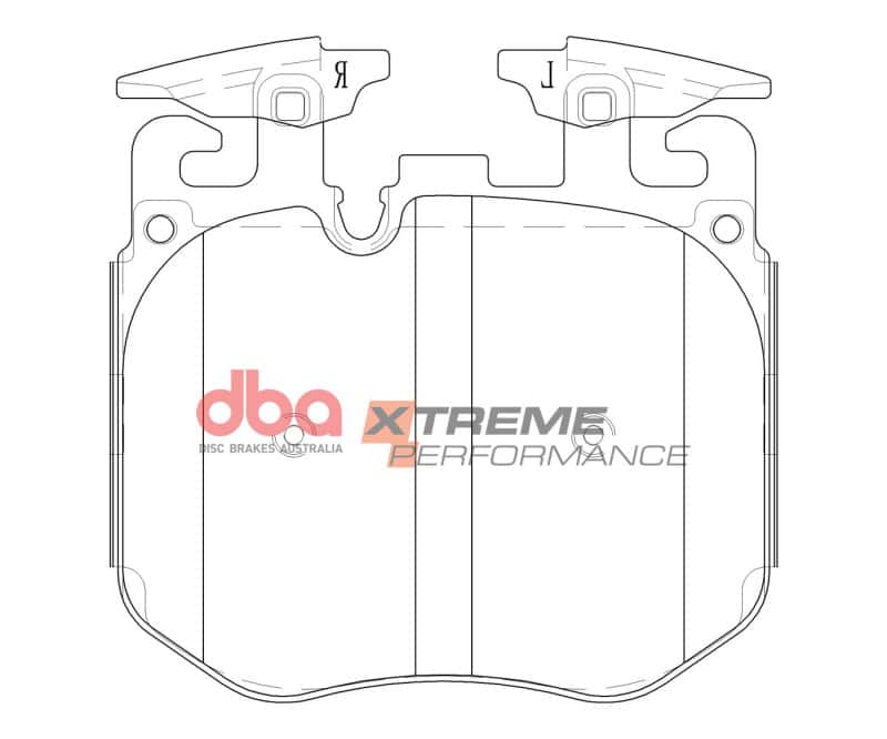 DBA — DBA 19-22 BMW 330i (w/M Perf Brakes/374mm Front Rotor) Front XP Performance Brake Pads
Brake Pad - view 2