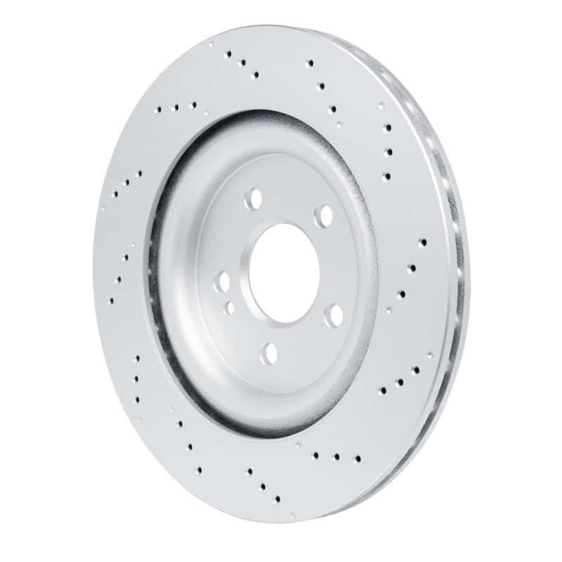DFC — DFC 20-25 Mercedes-Benz GLA35 AMG Rear Drilled Hi-Carbon Alloy Geomet Coated Rotor - view 4