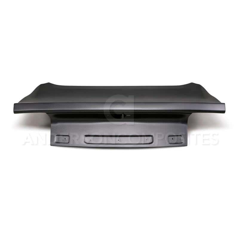 Anderson Composites — Anderson Composites 15-17 Ford Mustang Type-OE Dry Carbon Decklid - view 3