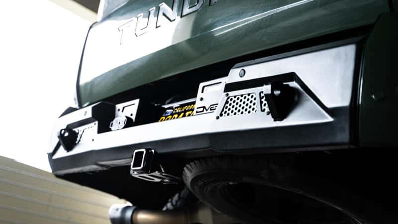 DV8 Offroad — DV8 Offroad 2022-2023 Toyota Tundra MTO Series Rear Bumper - view 4