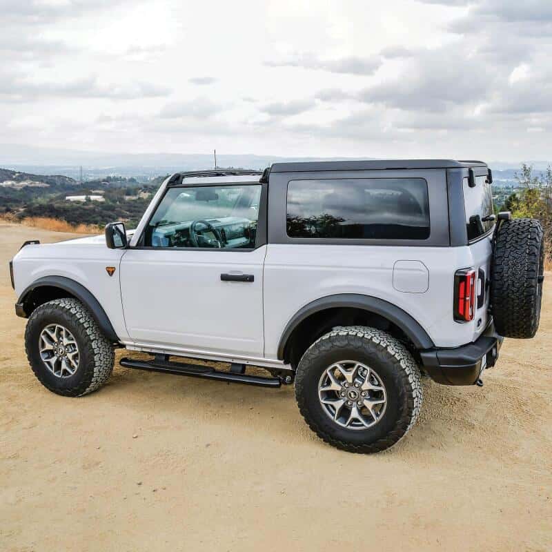 Westin — Westin 21-22 Ford Bronco (2-Door) PRO TRAXX 4 Oval Nerf Step Bars - Textured Black
Nerf/Step Bar - view 6