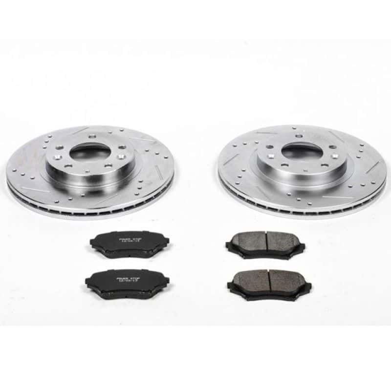 PowerStop — Power Stop 06-15 Mazda MX-5 Miata Front Z23 Evolution Sport Brake Kit - view 1