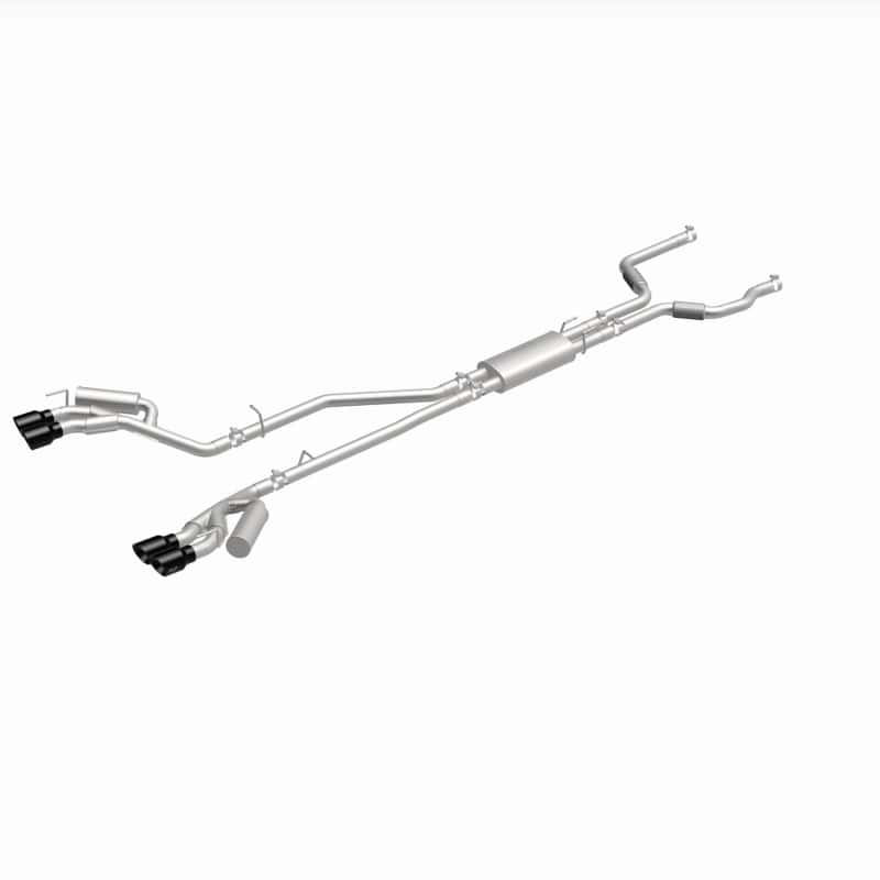 Magnaflow — MagnaFlow 20-21 Ford Explorer 3.0L V6 Dual Exit Quad Black Chrome Tip Street Series Cat-Back Exhaust - view 9