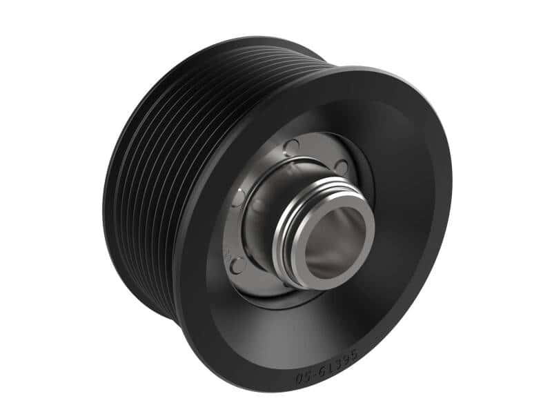 aFe — aFe 15-23 Dodge Challenger / 15-23 Dodge Charger SRT Hellcat 3.35in Supercharger Power Pulley Kit
Billet Power Pulley - view 3
