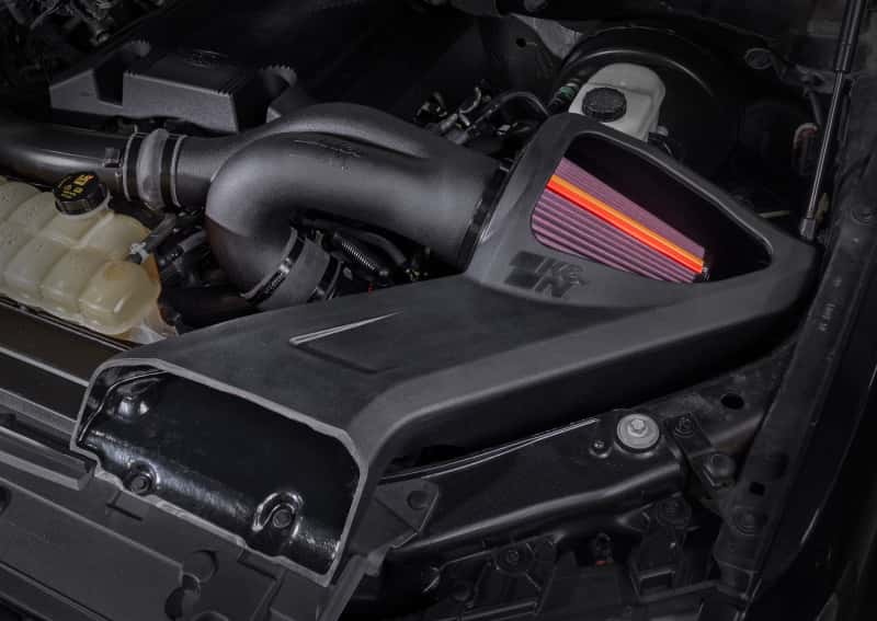 K&N Engineering — K&N 17-20 Ford F150/Raptor V6 3.5L NextGen Cold Air Intake
NextGen Cold Air Int - view 5