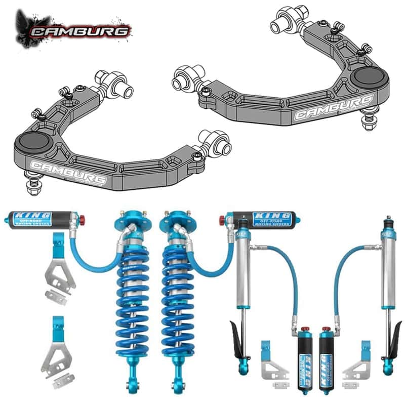 Camburg — Camburg 22-24 Toyota Tundra King 2.5 Kinetik Series Lift Kit
Suspension Lift Kit - view 1
