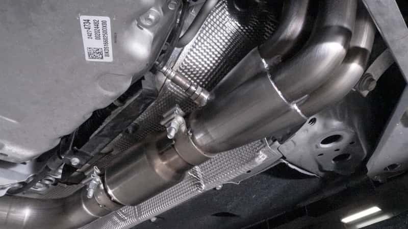 Stainless Works — Stainless Works 2016-18 Cadillac CTS-V Sedan Headers 2in Primaries 3in Catted Leads Into X-Pipe
Exhaust System - view 13