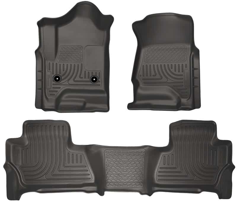 Husky Liners — Husky Liners 2015 Chevy/GMC Suburban/Yukon XL WeatherBeater Combo Black Front&2nd Seat Floor Liners
Floor Liners - view 2