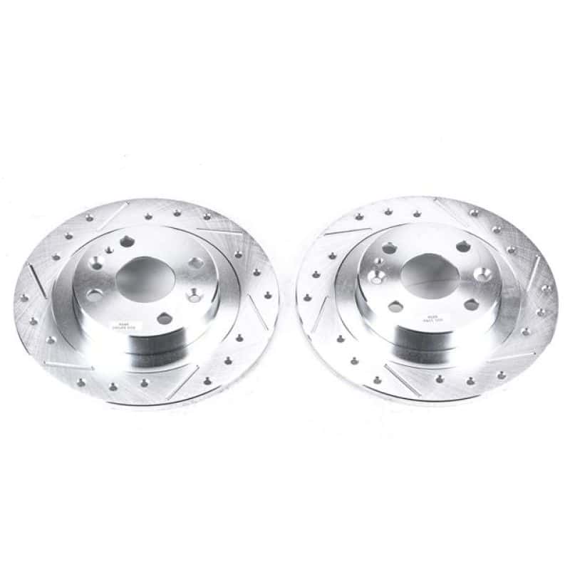 PowerStop — Power Stop 91-03 Ford Escort Rear Evolution Drilled & Slotted Rotors - Pair
PowerStop XPR - view 1
