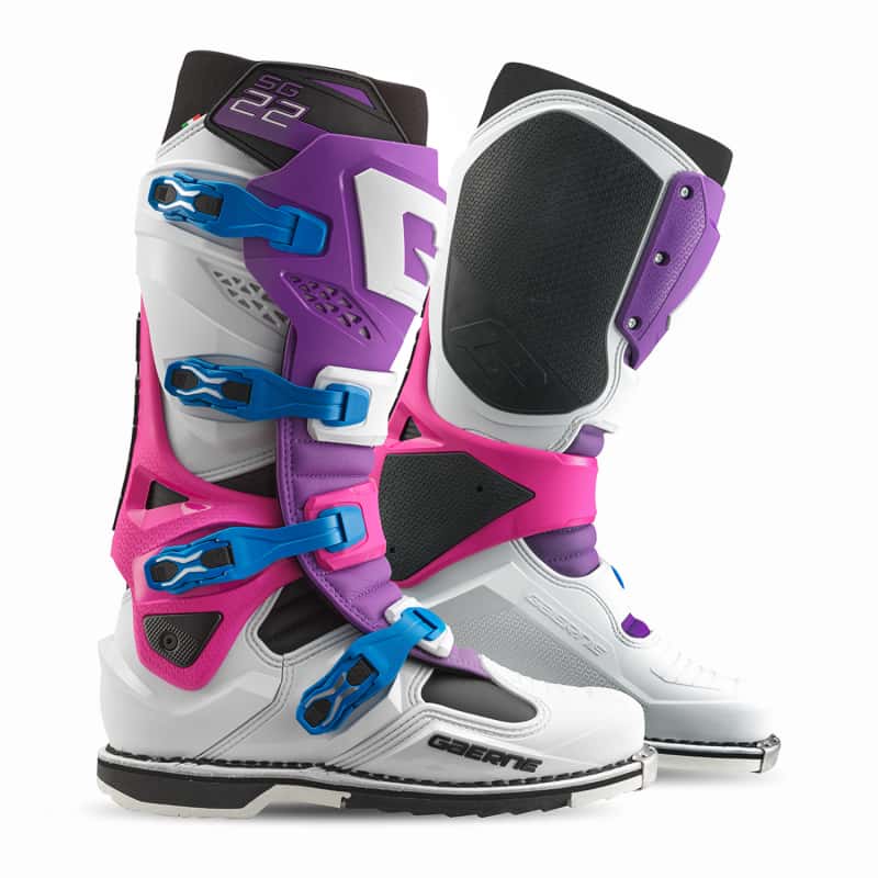 Gaerne — Gaerne SG22 Limited Edition Boot Purple/White/Rhodamine Size - 9 - view 1