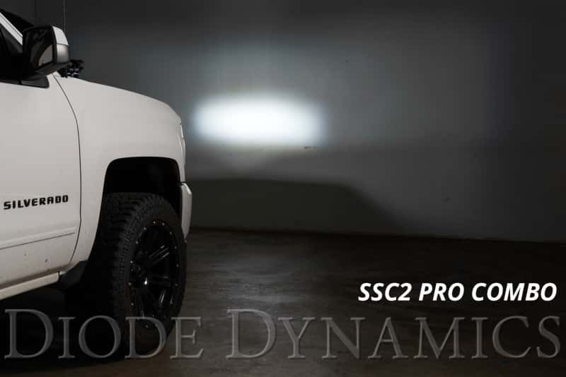 Diode Dynamics — Diode Dynamics 14-19 Silverado/Sierra SS3 LED Ditch Light Kit - Pro White Combo - view 5