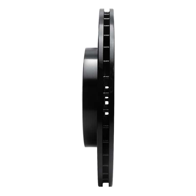 R1 Concepts — R1 01-08 BMW 330I Front Right Drilled & Slotted Black Brake Rotor
R1 Brake Rotor Drill - view 3