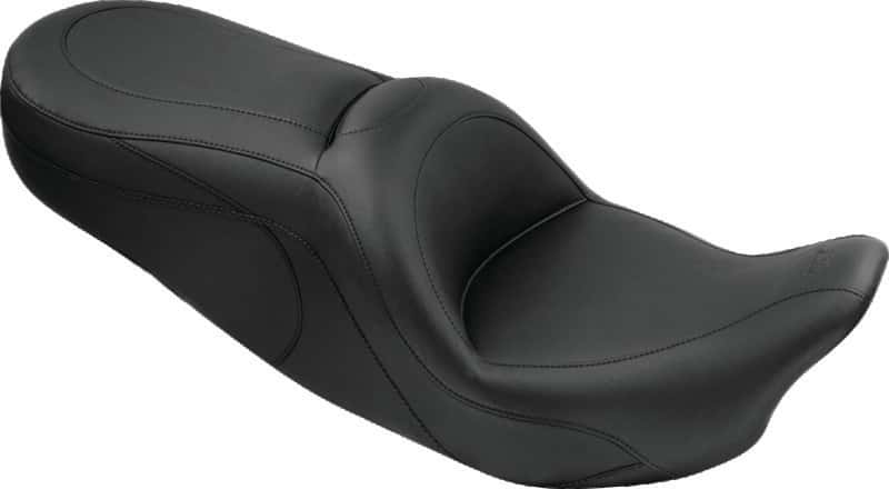 Mustang Motorcycle — Mustang 08-21 Harley Electra Glide Std,Rd Glide Rd King, Str Glide Sport Touring 1PC Seat - Black - view 1