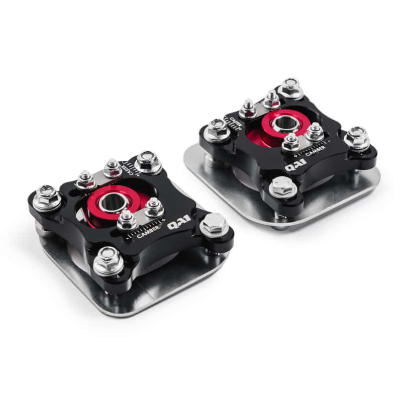 QA1 — QA1 94-04 Ford Mustang Caster-Camber Plate Kit
Caster Camber Plates - view 1
