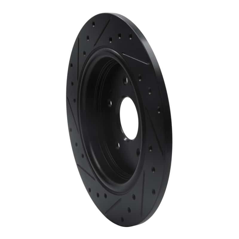 R1 Concepts — R1 15-25 Acura TLX Rear Right Drilled & Slotted Black Brake Rotor
R1 Brake Rotor Drill - view 4