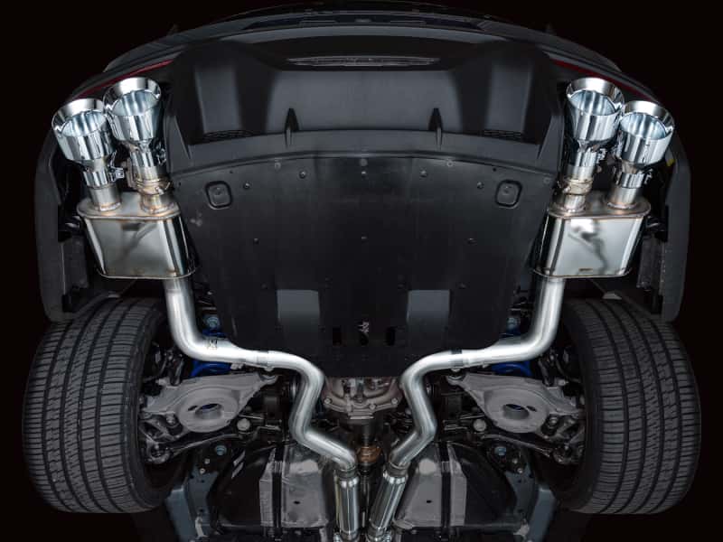 AWE Tuning — AWE 2024 Ford Mustang Dark Horse S650 RWD SwitchPath Catback Exhaust w/ Quad Chrome Silver Tips
SwitchPath Catback - view 2