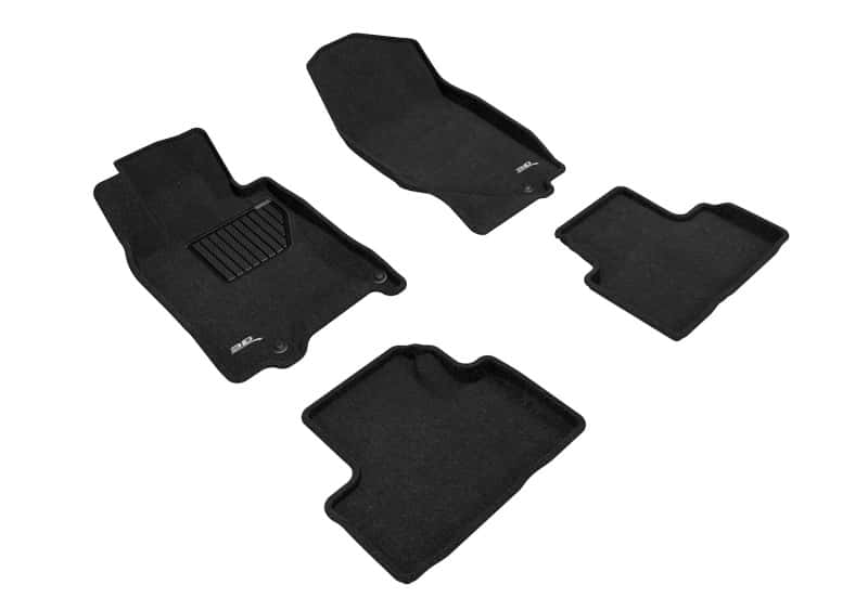 3D MAXpider — 3D MAXpider 07-13 Infiniti Q40 15/ G35/ 37 Sedan Elegant Black R1 R2 (2 Eyelets)
Floor Mat Set - view 1
