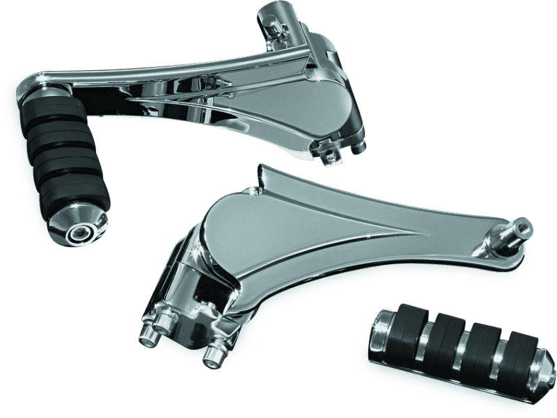 Kuryakyn — Kuryakyn Adjustable Passenger Pegs With ISO Small Pegs 10 and Up Chrome - view 1