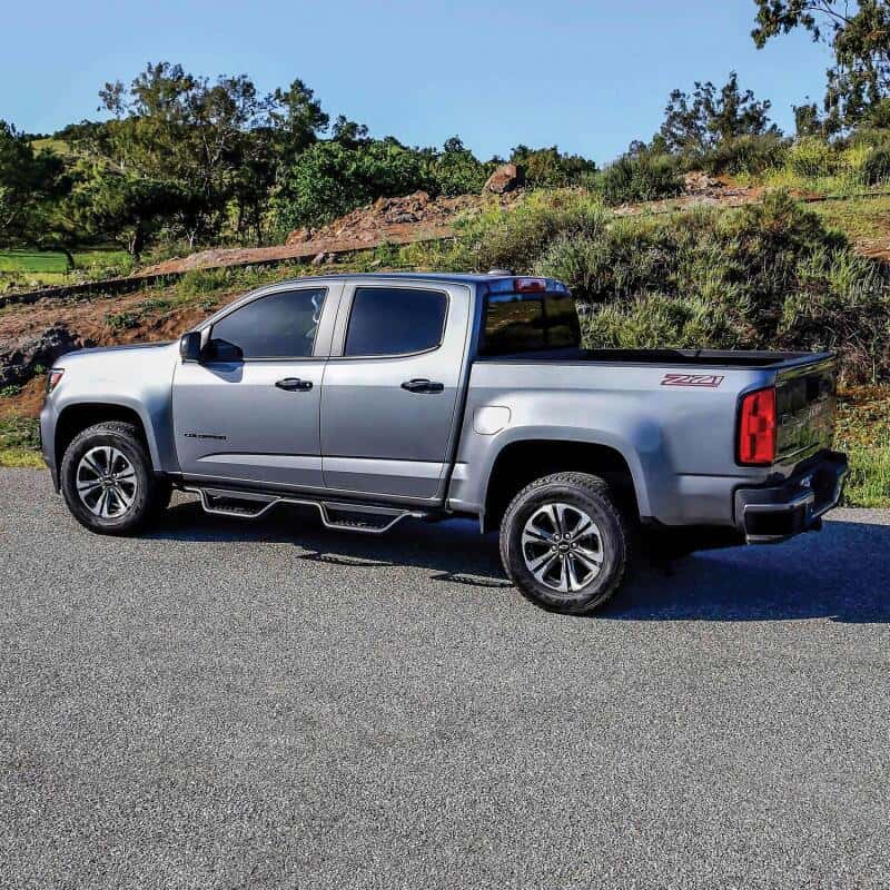 Westin — Westin 15-22 Chevrolet Colorado / GMC Canyon Crew Cab Outlaw Nerf Step Bars - Textured Black
Nerf Drop Step Bars - view 9