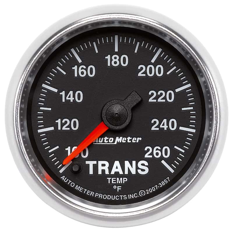 AutoMeter — Autometer GS 100-260 degree Electronic Trans Temperature Gauge
2-1/16" TRANS TEMP, - view 12