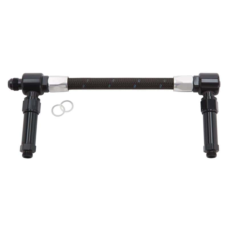 Russell — Russell Performance -8 AN to -8 AN ProClassic Demon Carb Dual Inlet Carb Kit (Black/Silver)
Carburetor Fuel Line - view 3