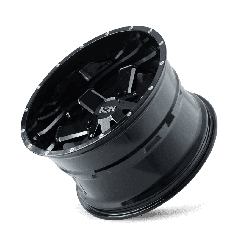 ION Wheels — ION Type 141 17x9 / 6x135 BP / 18mm Offset / 106mm Hub Gloss Black Milled Wheel
ION 141 - view 3
