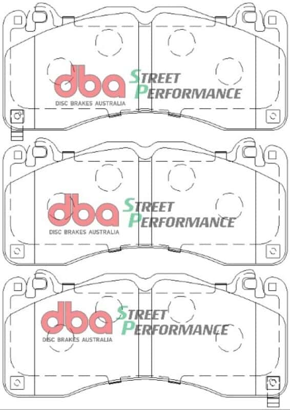 DBA — DBA 15-18 Ford Mustang GT w/ Performance Package SP500 Front Brake Pads
Brake Pad - view 1