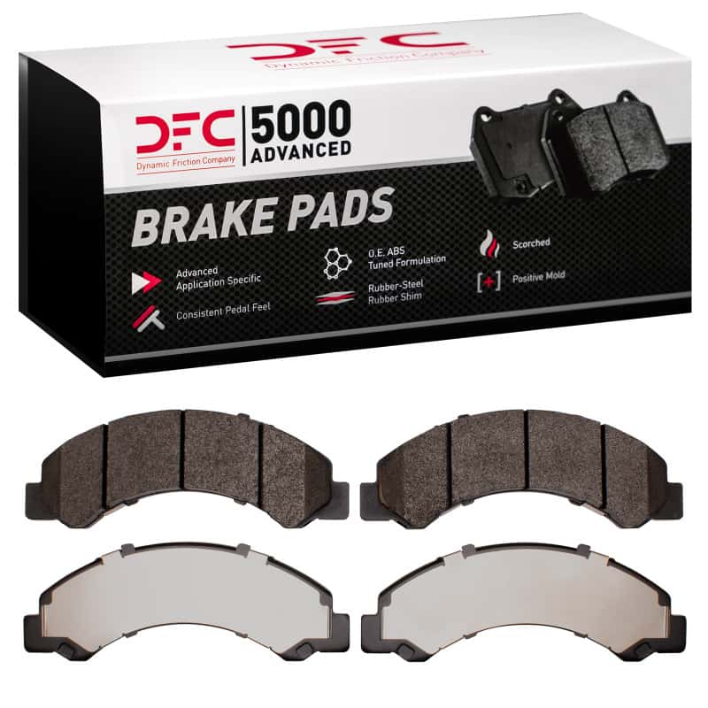 DFC — DFC 98-24 Chevrolet LCF3500 Gas Engine Rear/Front 5000 Advanced Semi Metallic Brake Pads
DFC Brake Pad Set - view 1